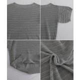 ニットトップスオフショルダーサマーニット | Miniministore | 詳細画像19 