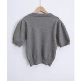 リボン付きニットトップスクルーネック夏服 | Miniministore | 詳細画像27