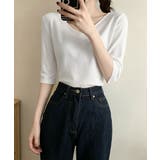 ニットトップス レディース 韓国風春夏服 | Miniministore | 詳細画像3 