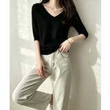 ニットトップス レディース 韓国風春夏服 | Miniministore | 詳細画像5 