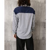 レイヤード風ストライプシャツ胸ポケット服 | Miniministore | 詳細画像16
