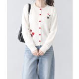 ハートワンポイントニットカーディガン秋冬 | Miniministore | 詳細画像12 