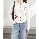 ハートワンポイントニットカーディガン秋冬 | Miniministore | 詳細画像13 