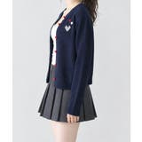 ハートワンポイントニットカーディガン秋冬 | Miniministore | 詳細画像17 
