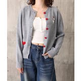 ハートワンポイントニットカーディガン秋冬 | Miniministore | 詳細画像29 
