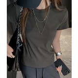 チャコールグレー | Tシャツ レディース フィットカットソー | Miniministore