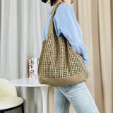 モカベージュ | トートバッグ 編みバッグ ニットバッグ夏 | SUNSHINE CLOSET