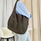 ブラウン | トートバッグ 編みバッグ ニットバッグ夏 | SUNSHINE CLOSET