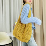 イエロー | トートバッグ 編みバッグ ニットバッグ夏 | SUNSHINE CLOSET