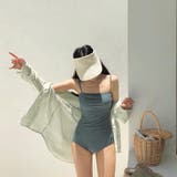 オフホワイト | バイザーハット レディースストローハット | Miniministore