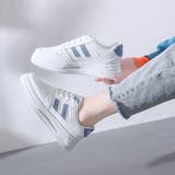 ブルー | ローカットスニーカー 白 レディース韓国 | SUNSHINE CLOSET