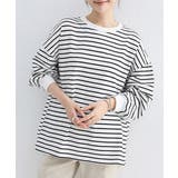 ホワイトボーダー | ボーダーtシャツ レディース 長袖ロンT | ANGELCLOSET