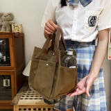 カーキブラウン | ミニトートバッグ 軽量 ショルダーバッグ オフィスカジュアル | Miniministore