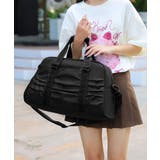 ブラック | トラベルバッグ 大容量フィットネスバッグ | Miniministore