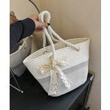 グレー | かごバッグ 草編みバッグ ハンドバッグ夏 | Miniministore