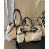 ブラック | キャンバストートバッグ横長ベルトデザイン | SUNSHINE CLOSET