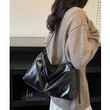 ブラック | ワンショルダーバッグ 大容量PUレザー鞄 | Miniministore