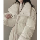 アイボリー | ボアブルゾン リバーシブル中綿ジャケット | SUNSHINE CLOSET