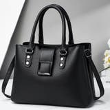 ブラック | トートバッグ レディースショルダーバッグ | ANGELCLOSET