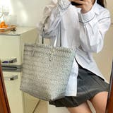 ライトグレー | かごバッグ 夏 レディース トートバッグ | SUNSHINE CLOSET