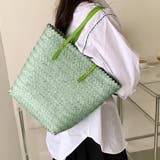 ミントグリーン | かごバッグ 夏 レディース トートバッグ | SUNSHINE CLOSET