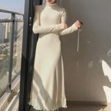 アイボリー | ニットワンピース ロング レディース秋冬 | Miniministore