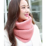 ピンク | ニットスヌード あったかネックウォーマー | SUNSHINE CLOSET