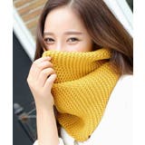 イエロー | ニットスヌード あったかネックウォーマー | SUNSHINE CLOSET