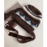 ニットバケットハット フェアアイル柄帽子 | Miniministore | 詳細画像24 