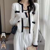 ニットカーディガンタンクトップ2点セット | Miniministore | 詳細画像1 