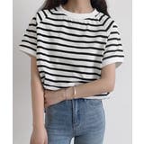 ボーダーTシャツ 半袖チュニックTシャツ | Miniministore | 詳細画像5