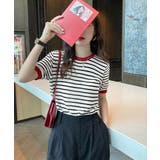 ボーダーニットトップス 半袖 レディース | Miniministore | 詳細画像19