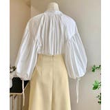 ランタンスリーブシャツブラウスレディース | Miniministore | 詳細画像8