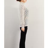 微起毛 ハイネックレースブラウス 春秋冬 | Miniministore | 詳細画像14 