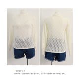 微起毛 ハイネックレースブラウス 春秋冬 | Miniministore | 詳細画像19 