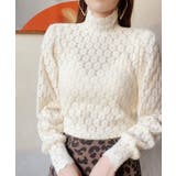 微起毛 ハイネックレースブラウス 春秋冬 | Miniministore | 詳細画像8 