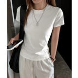 Tシャツ レディース フィットカットソー | Miniministore | 詳細画像3