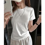 Tシャツ レディース フィットカットソー | Miniministore | 詳細画像4