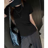 Tシャツ レディース フィットカットソー | Miniministore | 詳細画像5
