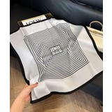 スクエアスカーフ シルク調スカーフ 上品 | Miniministore | 詳細画像8 