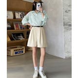 5分丈 タックショートパンツ レディース | Miniministore | 詳細画像12