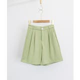 5分丈 タックショートパンツ レディース | Miniministore | 詳細画像20