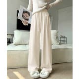 裏起毛ワイドパンツ 裏ボアイージーパンツ | Miniministore | 詳細画像6 