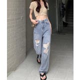 ダメージデニムパンツ クラッシュジーンズ | Miniministore | 詳細画像2