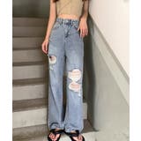 ダメージデニムパンツ クラッシュジーンズ | Miniministore | 詳細画像7