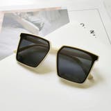 スクエアサングラス ビックフレームメガネ | Miniministore | 詳細画像10