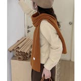 ニットマフラー韓国風 無地ニットストール | Miniministore | 詳細画像10