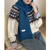 ニットマフラー韓国風 無地ニットストール | Miniministore | 詳細画像11