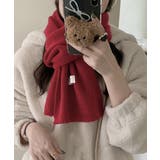 ニットマフラー韓国風 無地ニットストール | Miniministore | 詳細画像17