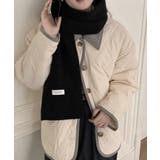 ニットマフラー韓国風 無地ニットストール | Miniministore | 詳細画像3